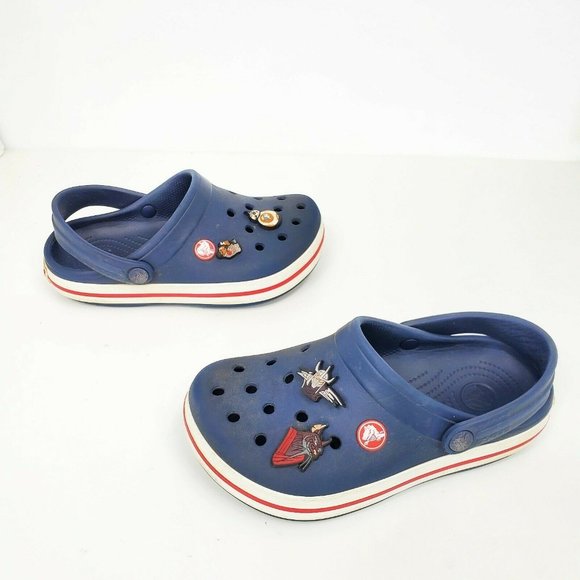 CROCS Other - Crocs Kids Star Wars Water Shoes Clogs Blue Casual Everyday Size J 2